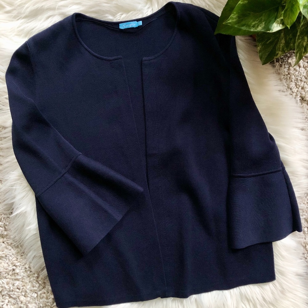 J. McLaughlin Open Bell Sleeve Cardigan | XS